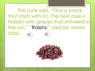 Student Digital Story- Letter R | PPTX