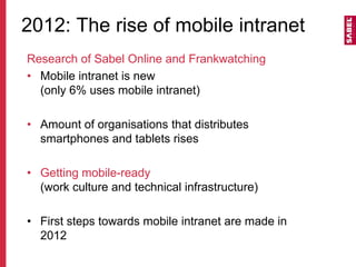 Mobile Internet - trends & possibilities