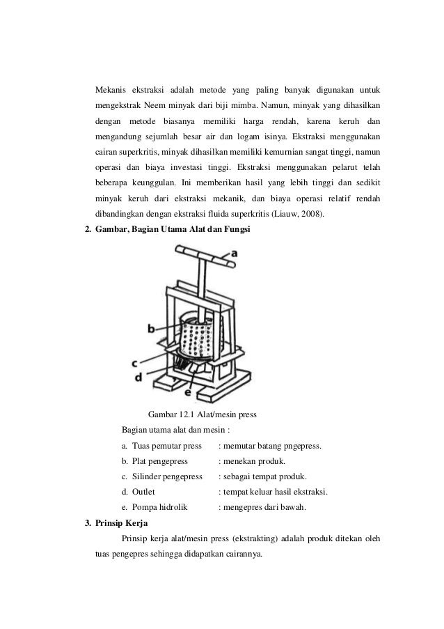 Laporan Praktikum Alat Dan Mesin Ekstraksi