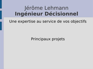 J. Lehmann Ingenieur Bi Projets
