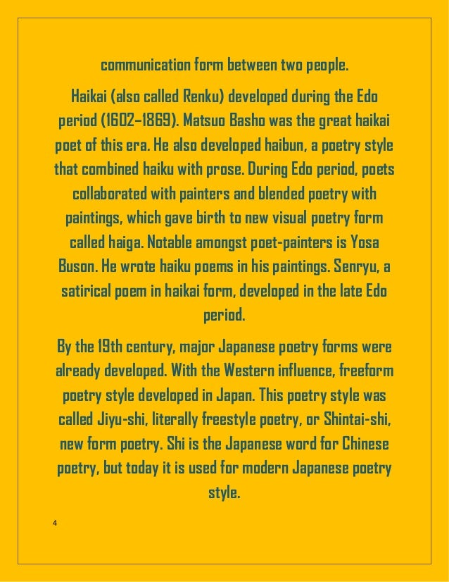 japanese poetry chinese poetry form