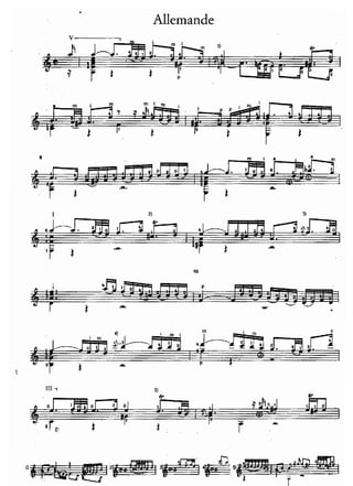 J.s. bach 4 suite para el láud