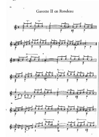 J.s. bach 4 suite para el láud