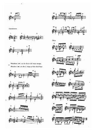 J.s. bach 4 suite para el láud