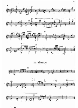 J.s. bach 4 suite para el láud