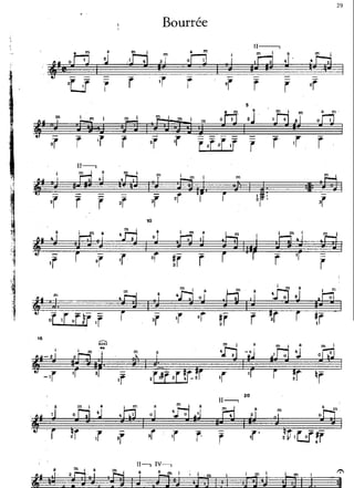 J.s. bach 4 suite para el láud