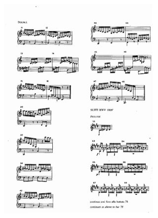 J.s. bach 4 suite para el láud