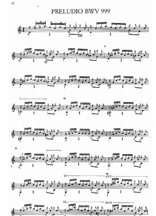 J.s. bach 4 suite para el láud