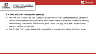 Presentation SIM CARD (GSM) | PPTX