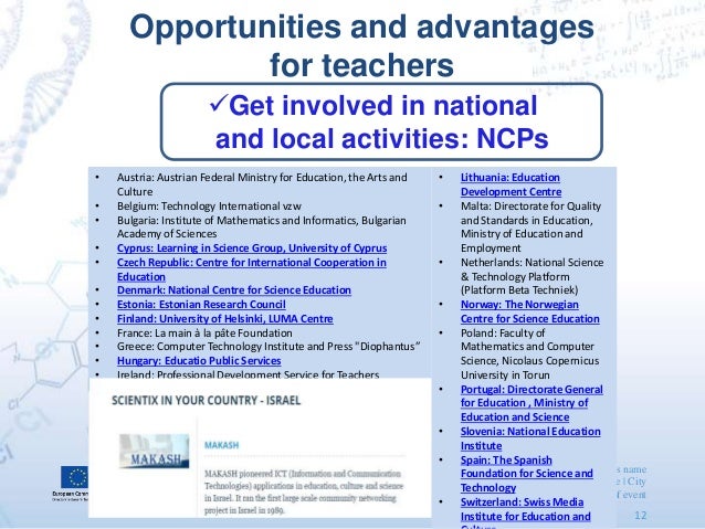 J01 Dov Winer Scientix National Workshop 20151109