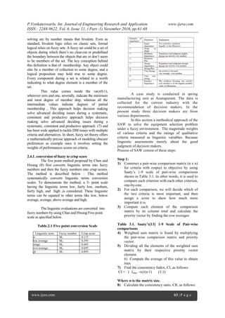 Selection of Equipment by Using Saw and Vikor Methods | PDF