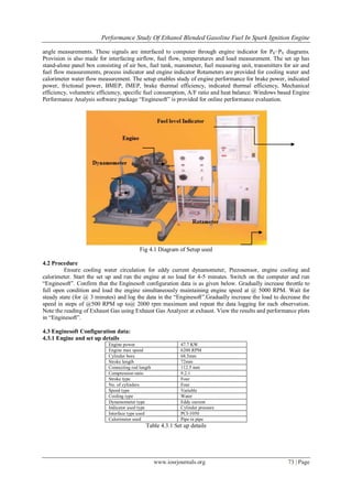 Performance Study of Ethanol Blended Gasoline Fuel in Spark Ignition ...
