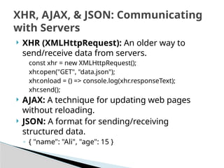 Intro to DOM (Document Object Model) .pptx