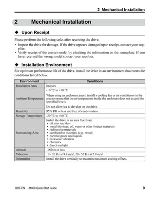 J1000 quickstartguide | PDF