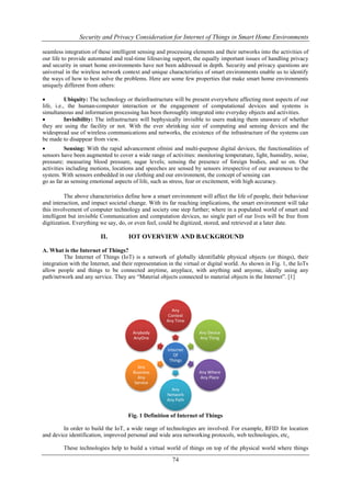 Security and Privacy Consideration for Internet of Things in Smart Home ...