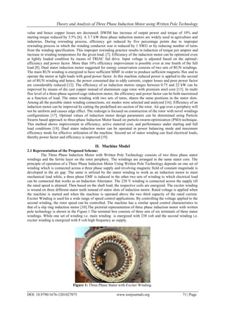 Theory and Analysis of Three Phase Induction Motor using Written Pole ...
