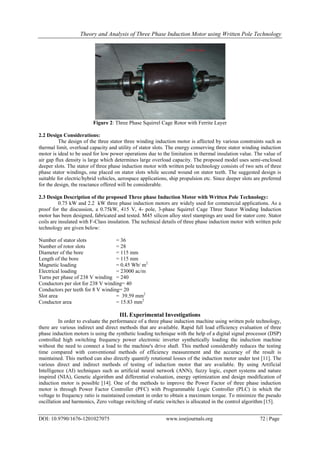 Theory and Analysis of Three Phase Induction Motor using Written Pole ...