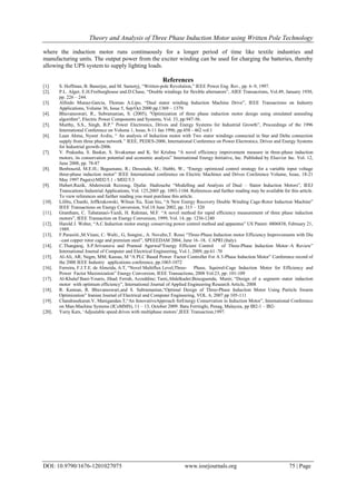 Theory and Analysis of Three Phase Induction Motor using Written Pole ...