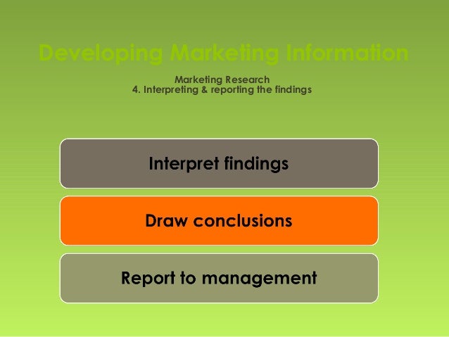 Managing Marketing Information To Gain Customer Insights