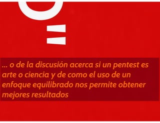 Pentest: Técnicas alternativas para un cliente “experimentado” – Nelson Boris Murillo – DragonJAR Security Conference 2014