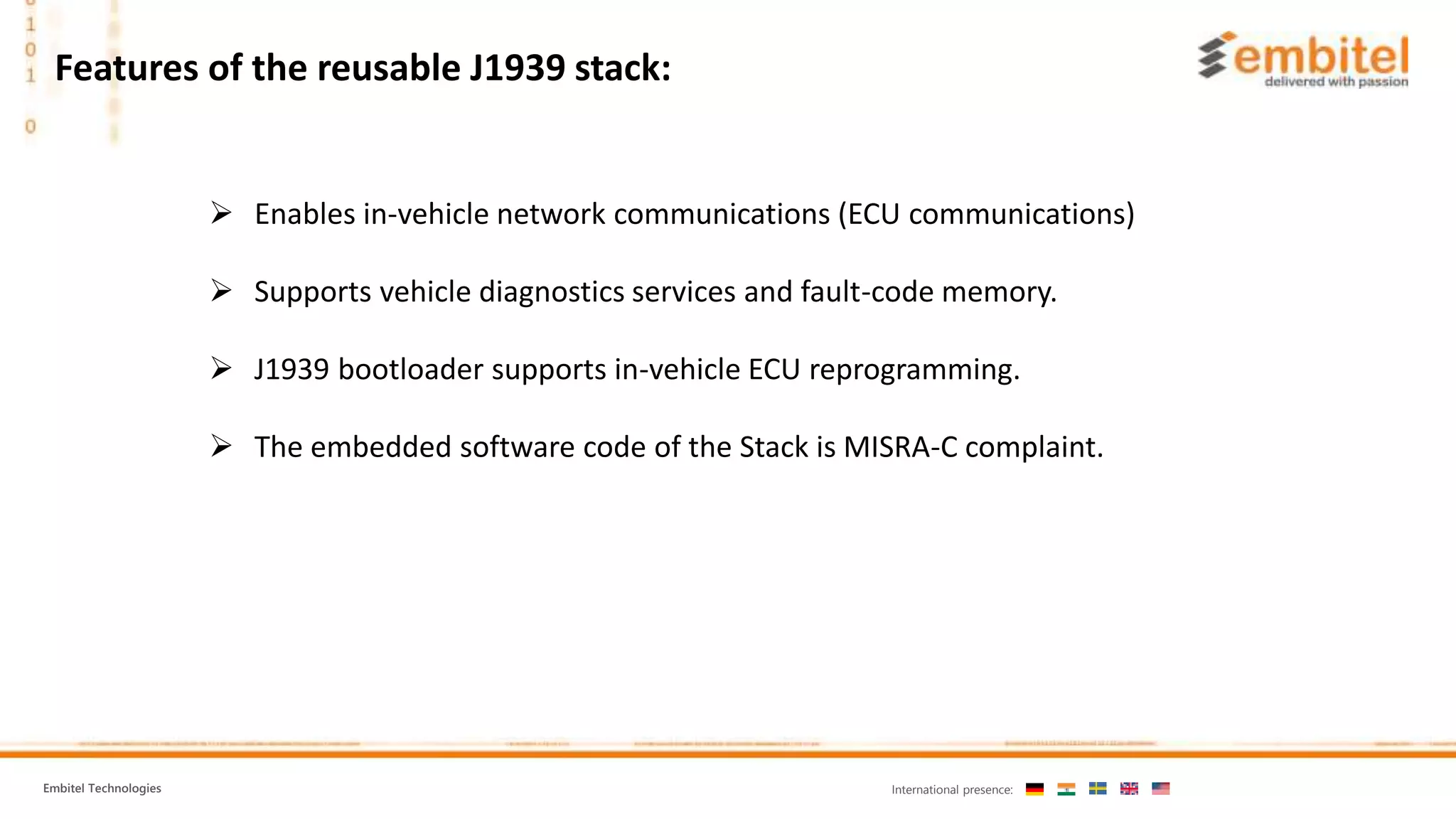 What is J1939 Software Stack? | PPTX | Operating Systems | Computer ...