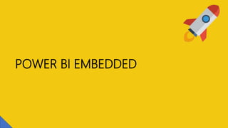 POWER BI EMBEDDED
 