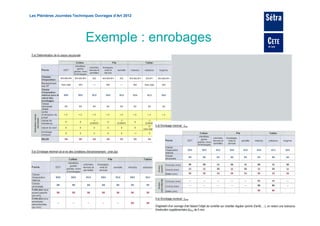 Les Plénières Journées Techniques Ouvrages d’Art 2012




                             Exemple : enrobages




Sylvie Arnaud, Christophe Aubagnac, Arnold Ballière, Bruno Boulet, Benoît Clément, Michaël Dierkens, Didier Germain
 