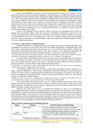 Digital Transformation of Farmers through Facebook: A Case Study of ...