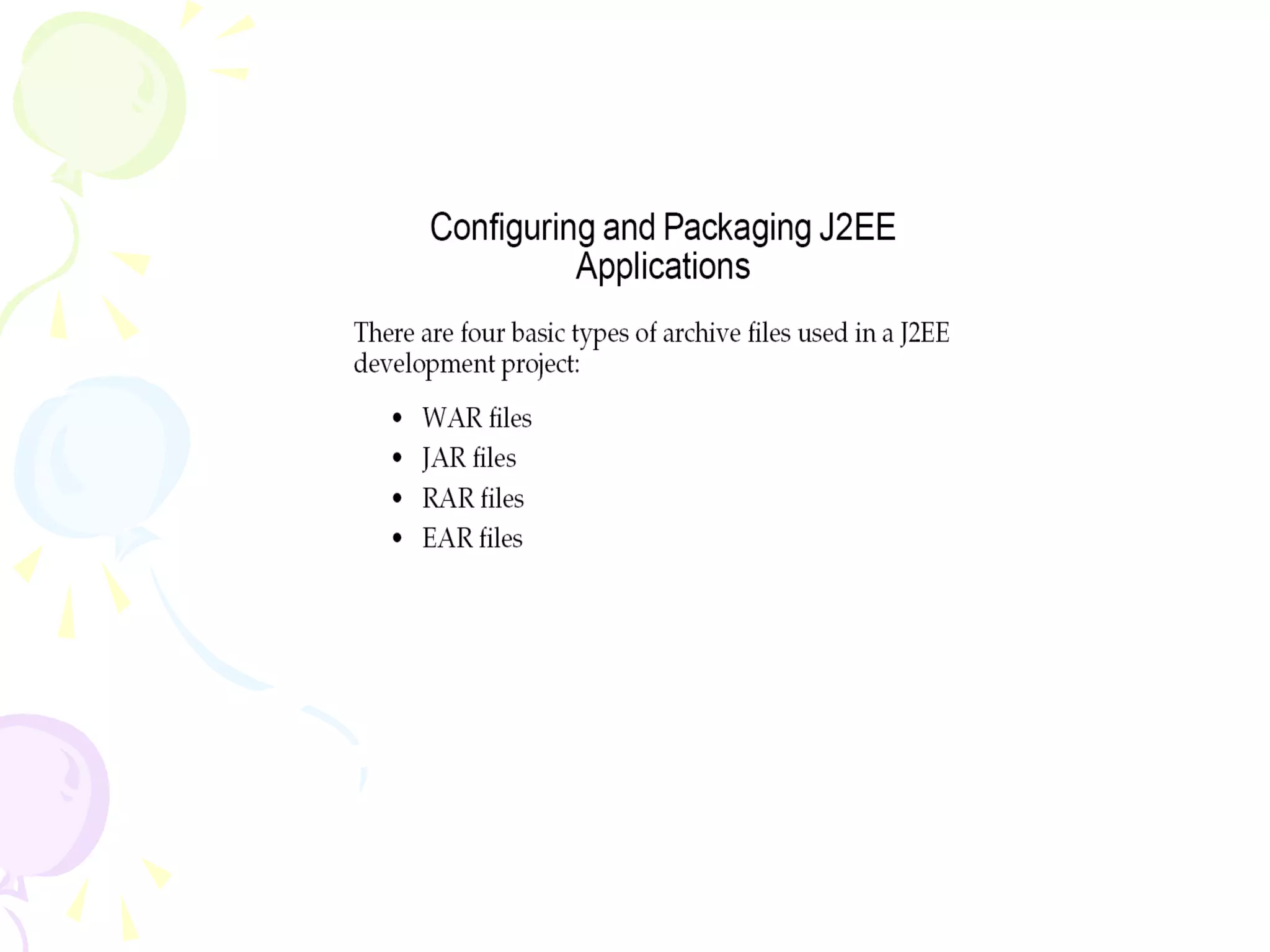 Java J2EE