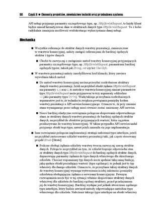 RTQVGEVGF XQKF UCXG6QMGP
*VVR5GTXNGV4GSWGUV TGSWGUV ]

          *VVR5GUUKQP UGUUKQP  TGSWGUVIGV5GUUKQP

          5VTKPI VQMGP  IGPGTCVG6QMGP
TGSWGUV
          KH 
VQMGP  PWNN
            UGUUKQPUGV#VVTKDWVG
64#05#%6+10A61-'0A-'; VQMGP
          _

                         Copyright © 1999 The Apache Software Foundation. Wszelkie prawa zastrze one.

       Metoda ta generuje unikatowy synchronizator w oparciu o ID sesji i bie ący czas, a następnie
       zapisuje uzyskaną w ten sposób wartość w sesji u ytkownika.

       Jeszcze przed wygenerowaniem kodu HTML dla klienta przesyłającego ądanie, którego
       powtórzenia chcemy uniknąć (zazwyczaj jest to formularz odsyłany do serwera), w opisany
       wcześniej sposób ustawiana jest wartość synchronizatora. Wartość ta zostaje ustawiona po-
       przez wywołanie metody UCXG6QMGP
:
          UCXG6QMGP
TGSWGUV

       Dodatkowo strona JSP, generująca wyświetlany kod HTML, zawiera równie kod, który
       — przy wykorzystaniu klasy pomocniczej — generuje ukryte pole, zawierające wartość
       synchronizatora. Dzięki temu strona odsyłana do klienta (zazwyczaj z formularzem odsyła-
       nym do serwera) zawiera takie ukryte pole:
          KPRWV V[RG JKFFGP
          PCOG QTICRCEJGUVTWVUVCINKDJVON61-'0
          XCNWG FEGCFGEC

       Atrybut XCNWG tego ukrytego pola zawiera wartość synchronizatora, wygenerowanego przez
       metodę UCXG6QMGP
.

       Gdy klient przesyła stronę zawierającą to ukryte pole, sterownik — poprzez obiekt %QOOCPF
       (będący podklasą klasy #EVKQP) — porównuje wartość synchronizatora w sesji u ytkownika
       z wartością parametru TGSWGUV, przesyłanego wraz z ukrytym polem strony. Do porównania
       tych wartości obiekt %QOOCPF wykorzystuje metodę pokazaną w listingu 5.4, a zaczerpniętą
       z jego klasy nadrzędnej (równie w tym przypadku jest to klasa #EVKQP).

Listing 5.4. Sprawdź poprawność synchronizatora
           