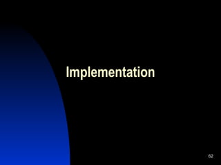 Implementation 