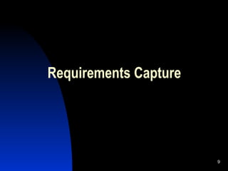 Requirements Capture 