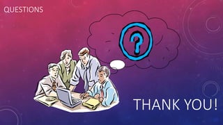 QUESTIONS
THANK YOU!
 