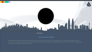 w w w . D o m a i n . c o m Page 23
www.MainSlide.com
© All Rights Reserved.
Confidential
Aidan Balawan
Maecenas sed diam eget risus varius blandit sit amet non magna. Nulla vitae elit libero, a pharetra augue. Curabitur blandit tempus porttitor.
Nullam quis risus eget urna mollis ornare vel eu leo. Maecenas sed diam eget risus varius blandit sit amet non magna. Sed posuere consectetur
est at lobortis. Curabitur blandit tempus porttitor.
Chief Executive Officer
 