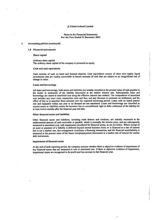 J2 Ireland 2015 Financials