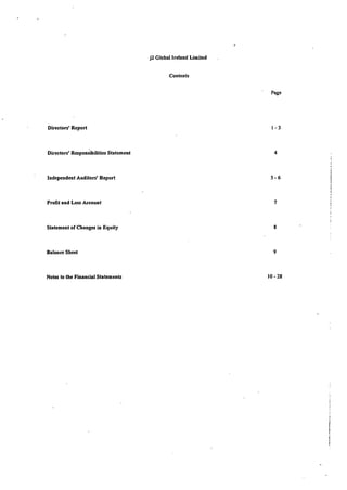 J2 Ireland 2015 Financials