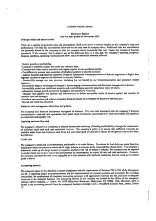 J2 Ireland 2015 Financials