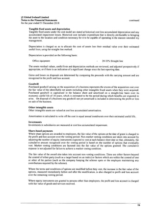 J2 Ireland 2018 Financials