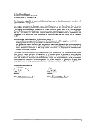 J2 Ireland 2018 Financials