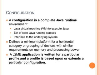 J2ME | PPTX