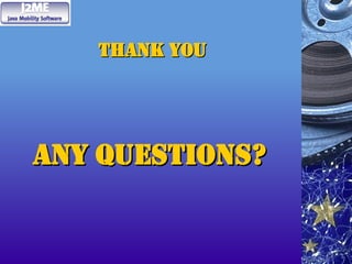 Thank you
Thank you
Any Questions?
Any Questions?
 