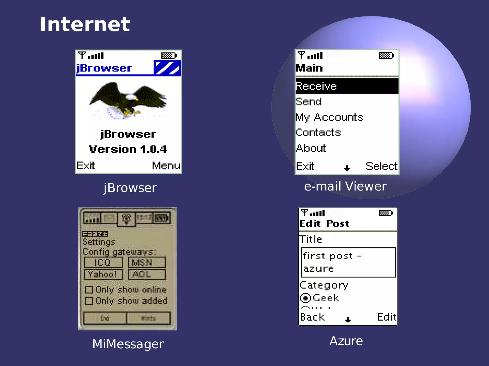 Aplicações Móveis com J2ME