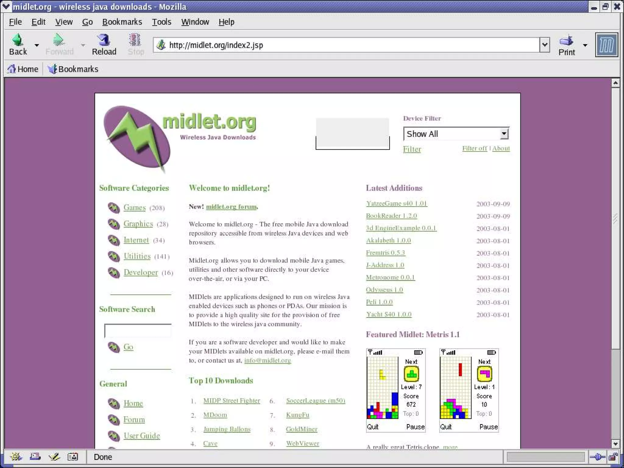 Aplicações Móveis com J2ME