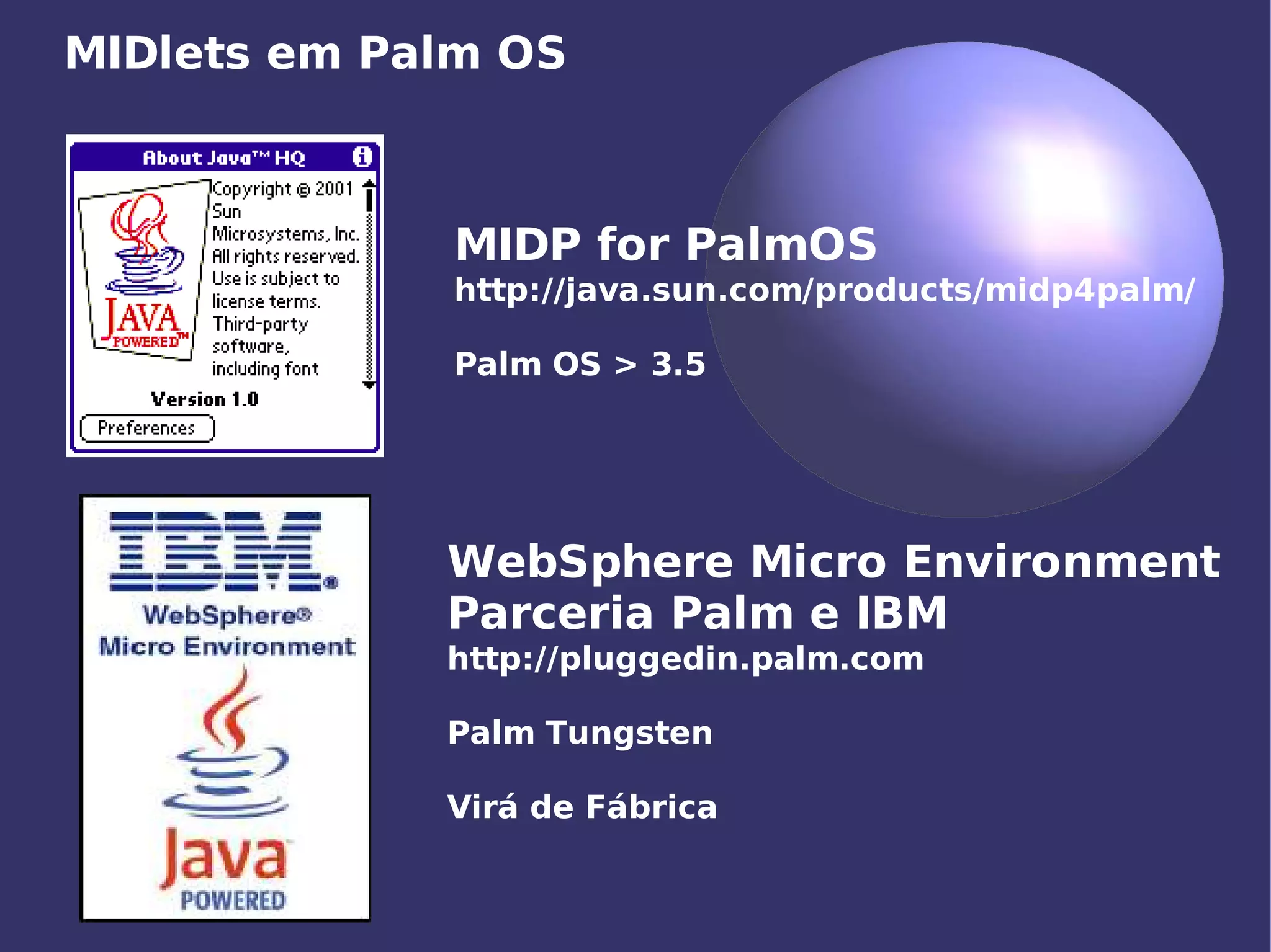 Aplicações Móveis com J2ME