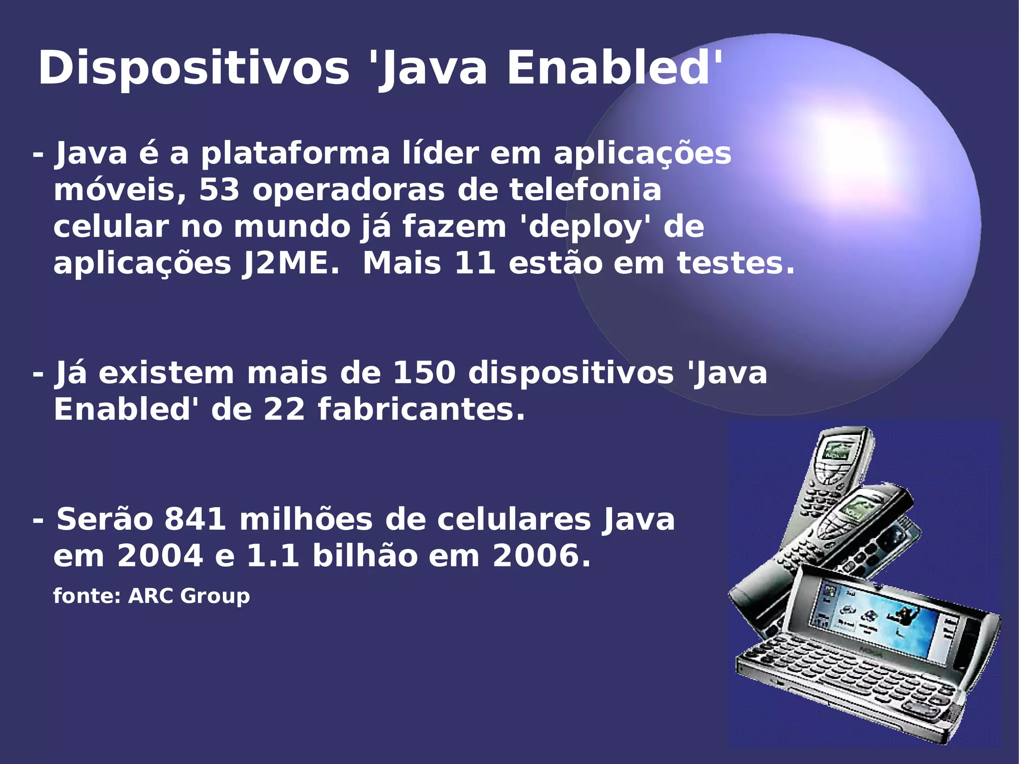 Aplicações Móveis com J2ME