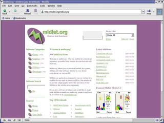 Aplicações Móveis com J2ME