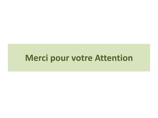 Merci pour votre Attention
 