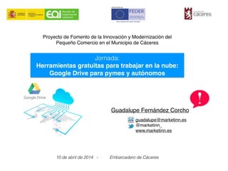Herramientas para trabajar en la nube. Google drive | PDF