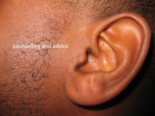 counselling and advice 