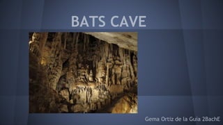 BATS CAVE 
Gema Ortiz de la Guía 2BachE 
 